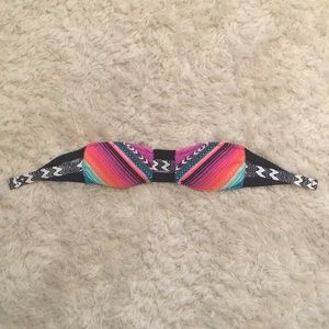Rip curl strapless bikini top